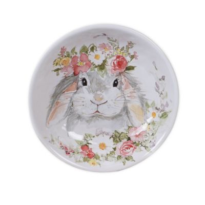 Dinnerware Set Service for 4 Multicolored Certified International 89125 Bunny Patch 16 pc