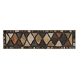 MOHAWK HOME® Stone City 35" x 9" Outdoor Stair Tread in Brown
