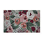 Alternate image 0 for Easy Care Abstract Floral 1&#39;8 x 2&#39;10 Indoor/Outdoor Accent Rug in Red/Green
