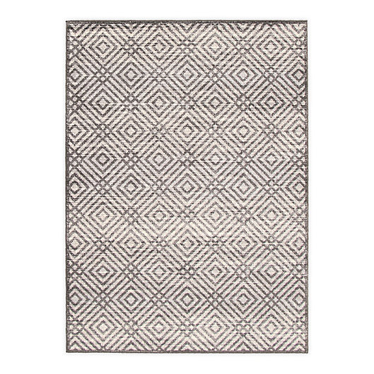 Silver-Pink 5'3 X 7'3 eCarpetGallery Ember Area Rugs 