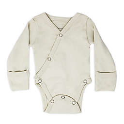 L'ovedbaby® Kimono Organic Cotton Long Sleeve Bodysuit