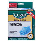 Alternate image 0 for Curad&reg; Germ Shield&trade; Medical Grade Facemask with Earloops (Set of 10)