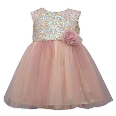 glitter top dress