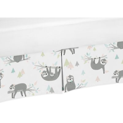 sloth crib bedding