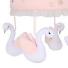 Alternate image 4 for Lambs &amp; Ivy&reg; Swan Princess 3-Piece Crib Bedding Set in Pink