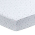 Alternate image 0 for Lambs &amp; Ivy&reg; Signature Swan Princess Star Fitted Crib Sheet in Pink/White/Grey