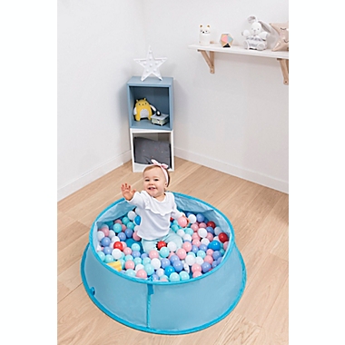 babymoov&reg; Aquani 3-in-1 Pop-Up Parasol Playpen in Aqua. View a larger version of this product image.