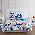 Alternate image 0 for My World All Star 3-Piece Twin Quilt Set in Grey/Blue