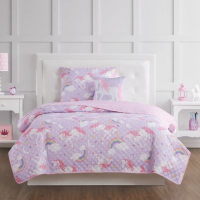 rainbow unicorn bed