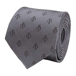 Star Wars™ Mandalorian Men's Necktie in Grey