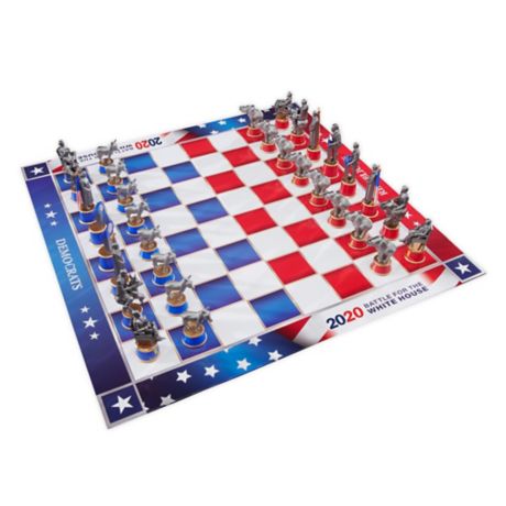 2020 BATTLE FOR THE WHITE HOUSE CHESS SET BRAND NEW IN BOX NIB FAST SHIPPING 