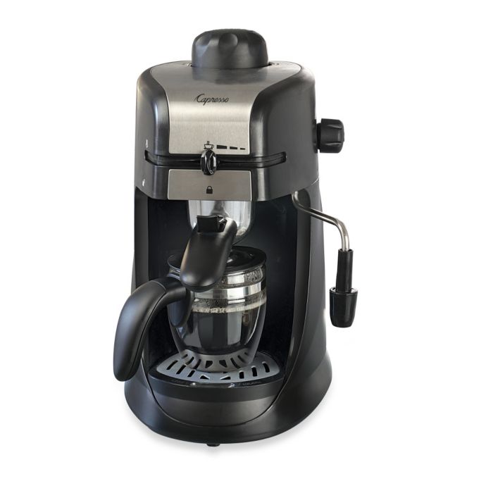 Capresso® Steam PRO 4Cup Espresso & Cappuccino Machine Bed Bath and