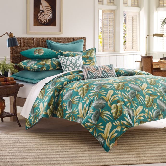 Tommy Bahama Paradise Palm Duvet Cover And Sham Set Bed Bath