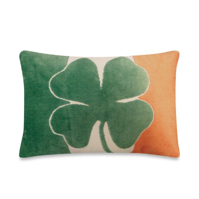 Irish Shamrock Throw Pillow Bed Bath and Beyond Canada