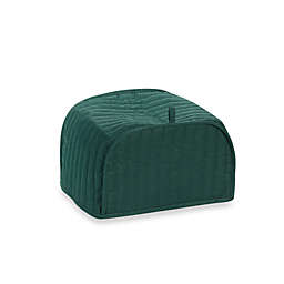 Green Four-Slice Toaster Cover