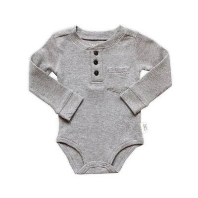 baby henley onesie