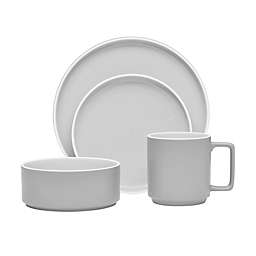 Noritake® ColorTrio Stax 4-Piece Place Setting in Slate