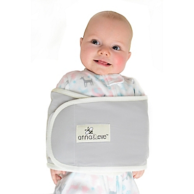 Anna &amp; Eve&reg; Large Swaddle Strap&reg; in Grey. View a larger version of this product image.
