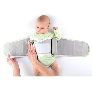Anna &amp; Eve&reg; Large Swaddle Strap&reg; in Grey. View a larger version of this product image.