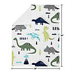 Alternate image 3 for SWEET JOJO Designs Dinosaur Security Blanket in Blue/Green