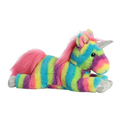 rainbow unicorn plush animal