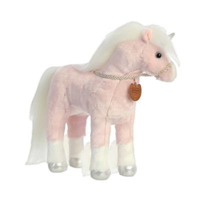 white unicorn plush