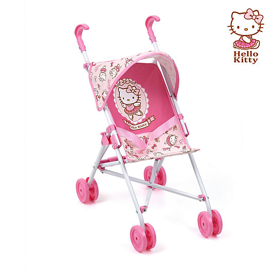Alternate image 1 for Hauk Hello Kitty Baby Doll Stroller