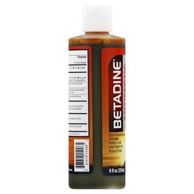 Betadine&reg; 8 fl. oz. Antiseptic First Aid Solution. View a larger version of this product image.