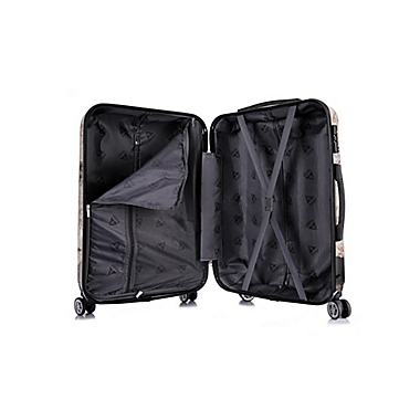 InUSA Prints Paris 3-Piece Hardside Spinner Luggage Set | Bed Bath and ...