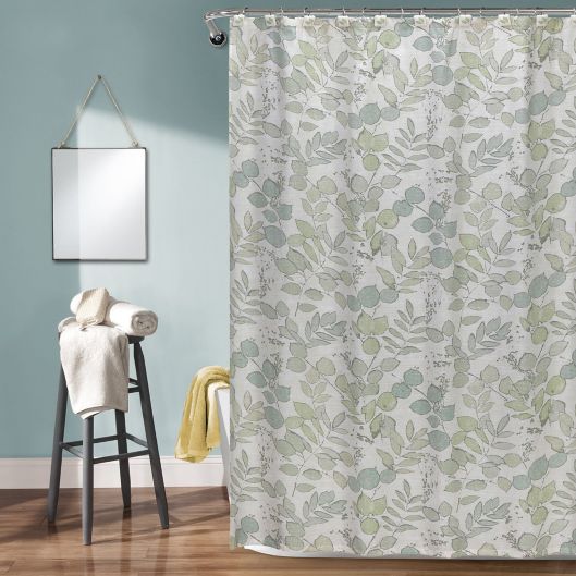 Creative Bath™ Springtime Shower Curtain in Sage Bed Bath and Beyond