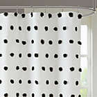 Alternate image 1 for Madison Park Sophie Shower Curtain in Black