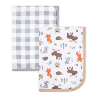 woodland muslin blanket