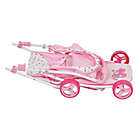 Alternate image 2 for Hauk Love Heart Twin Baby Doll Canopy Stroller