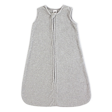 Hudson Baby&reg; Size 12-18M Fleece Wearable Blanket in Heather Grey. View a larger version of this product image.