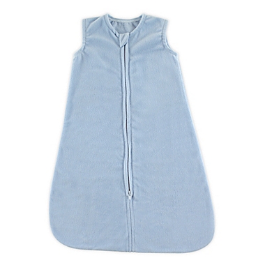 Hudson Baby&reg; Size 12-18M Fleece Wearable Blanket in Light Blue. View a larger version of this product image.