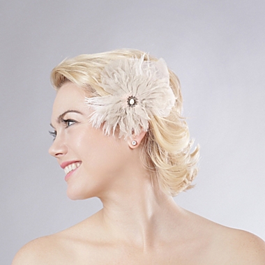 Bloom Bazaar Lucy Silk Hair Clip. View a larger version of this product image.