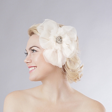 Bloom Bazaar Albertine Silk Hair Clip. View a larger version of this product image.