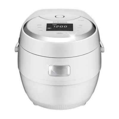 Cuckoo Micom Multifunctional 10-Cup Rice Cooker in White