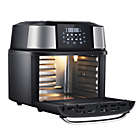 Alternate image 1 for GoWISE USA&reg; Mojave 17 qt. Air Fryer Dehydrator in Black