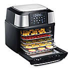 Alternate image 2 for GoWISE USA&reg; Mojave 17 qt. Air Fryer Dehydrator in Black