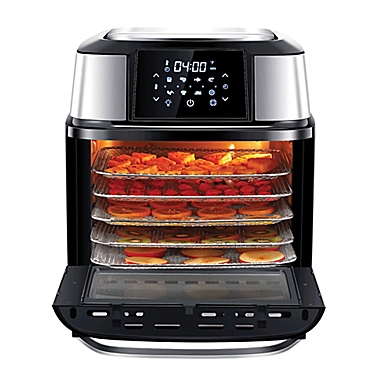 GoWISE USA&reg; Mojave 17 qt. Air Fryer Dehydrator in Black. View a larger version of this product image.