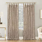 Alternate image 0 for No.918&reg; Odelia Distressed Velvet Semi-Sheer 84-Inch Curtain Panel in Stone (Single)