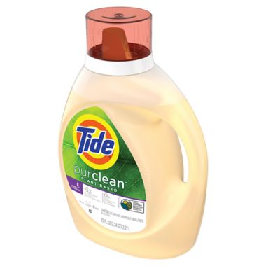 Tide&reg; Purclean&trade; 75 fl. oz. Plant-Based Honey Lavender Liquid Laundry Detrgent. View a larger version of this product image.