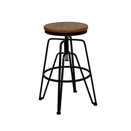 Klaus Adjustable Bar Stool Bed Bath, What Height Should Kitchen Bar Stools Bed Bath And Beyond