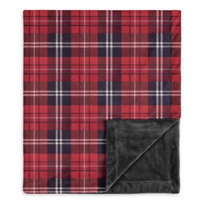 plaid swaddle