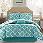 Alternate image 0 for Madison Park Essentials&trade; Merritt 9-Piece King Comforter Set in Aqua