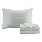 Alternate image 4 for Madison Park Essentials&trade; Merritt 9-Piece King Comforter Set in Aqua