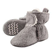 Hudson Baby Size 0-6M Sherpa Lined Scooties in Heather Grey