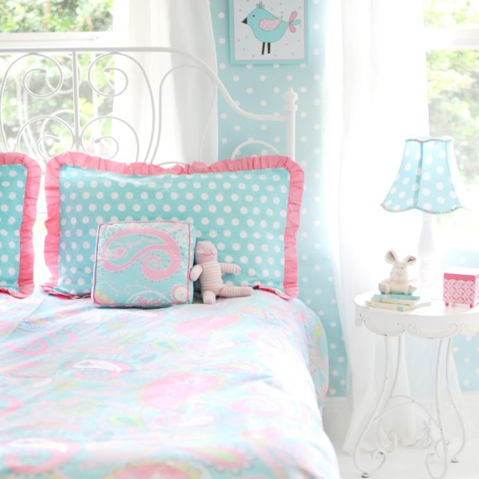 My Baby Sam Pixie Baby Full Duvet Cover Set In Aqua Bed Bath