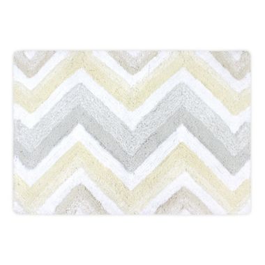 Colordrift Chevron Mirage Bath Rug Collection. View a larger version of this product image.